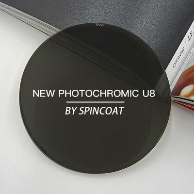 Photochromic Lens Premium 1.67 Single Vision Spin Coat Eyeglasses lens Blue light blocking Photochromic lenses