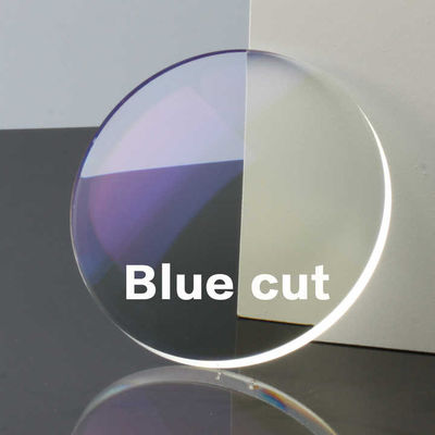 Delivery Bluecut No Base Color 1.56 Single Vision Optical Lens Anti Blue Ray Glasses Lens