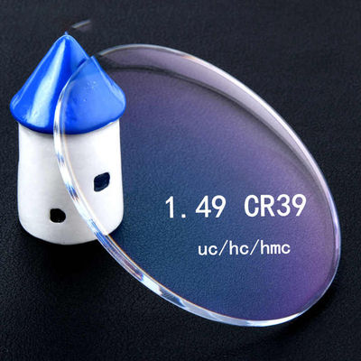 Glasses Lenses 1.49 Single Vision Lens Shmc Super Hydrophobic Single Vision Lens With Fast Delivery