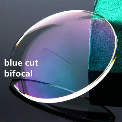Optical Lens In China Hmc Uv400 Blue Cut Single Vision 1.56 Optical Lens
