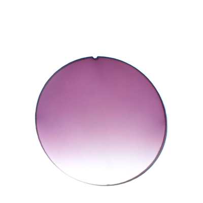 Granite Purple & Red Tin-Plated Lens, Flass Colored Glass Lens