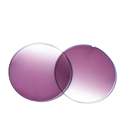 Granite Purple & Red Tin-Plated Lens, Flass Colored Glass Lens