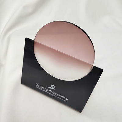 China-Made High-Quality Optical Eyeglass Lenses: Tinted Gradient Brown & Solid Color Sunglass Lenses