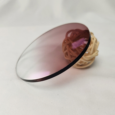China-Made High-Quality Optical Eyeglass Lenses: Tinted Gradient Brown & Solid Color Sunglass Lenses