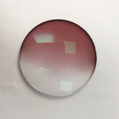 China-Made High-Quality Optical Eyeglass Lenses: Tinted Gradient Brown & Solid Color Sunglass Lenses