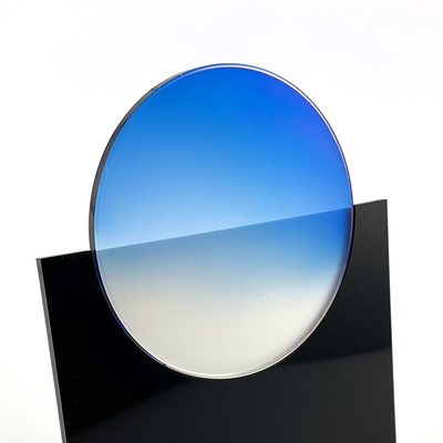 Hot-Selling MR-8 1.60 (60%) Gradient Blue Sunglass Lenses / Eyeglass Lenses