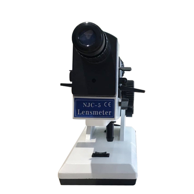 Chinese Optical Equipment: Manual Lens Meter (Model NJC-5) with Built-in Reading Function for Optical Workshops