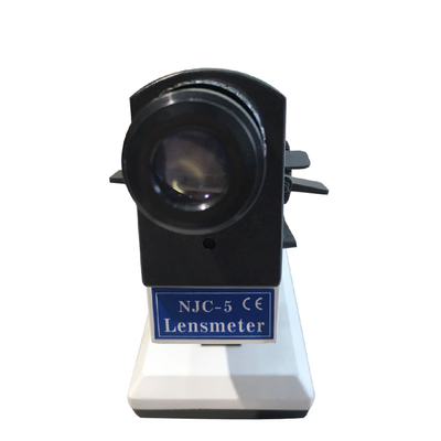 Chinese Optical Equipment: Manual Lens Meter (Model NJC-5) with Built-in Reading Function for Optical Workshops