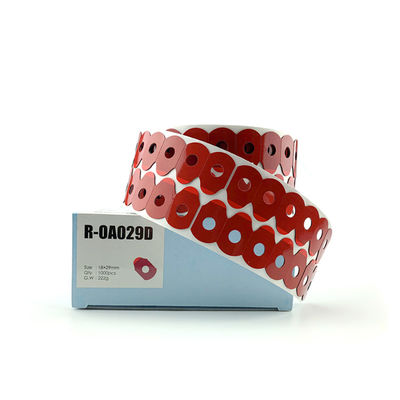 High-Quality Red Surface Anti-Slip Stickers, Adhesive Lens Blocking Pads, Lens Edge Accessories, Lens Edges