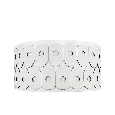 Dark Blue Optical Lens Hydrophobic Lens Edge Blocking Pads, 18 * 29mm, 1000pcs/roll