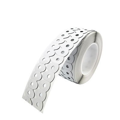 Dark Blue Optical Lens Hydrophobic Lens Edge Blocking Pads, 18 * 29mm, 1000pcs/roll