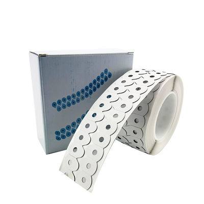 Dark Blue Optical Lens Hydrophobic Lens Edge Blocking Pads, 18 * 29mm, 1000pcs/roll