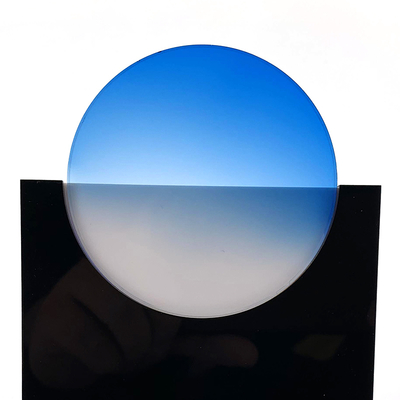Hot-Selling MR-8 1.60 (60%) Gradient Blue Sunglass Lenses / Eyeglass Lenses